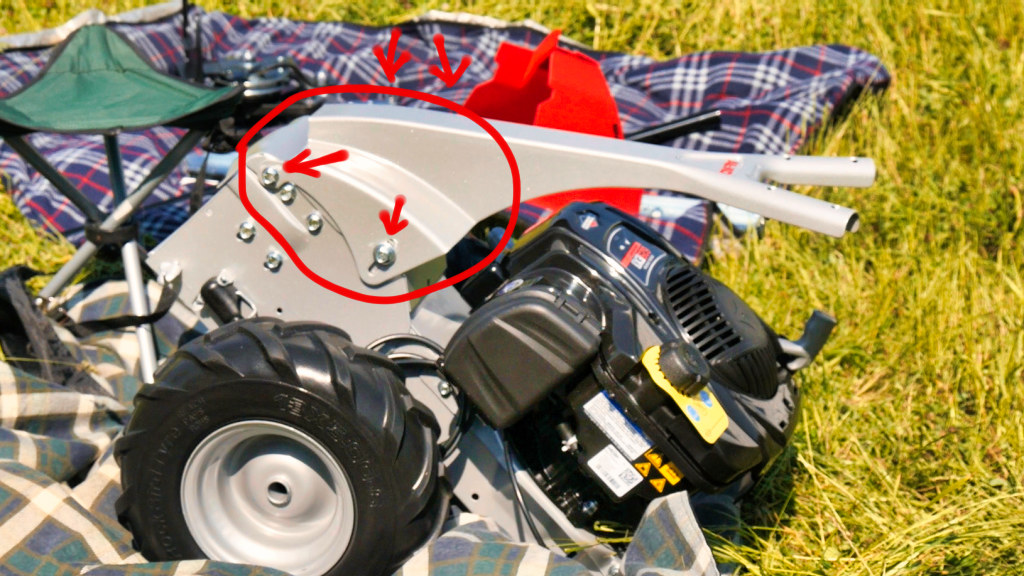 AL-KO BM 875 III Montage 2 alkobm8753 schritt1a