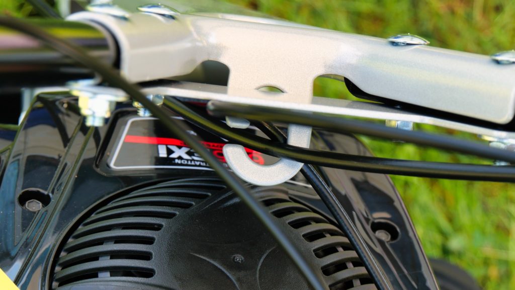 AL-KO BM 875 III Montage 11 Bowdenzug Detailansicht